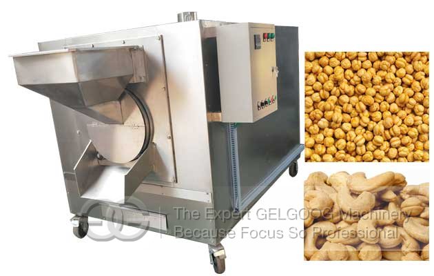<b>Cashew Nut Roasting Machine Suppliers|Automatic Chana Roaster Plant</b>