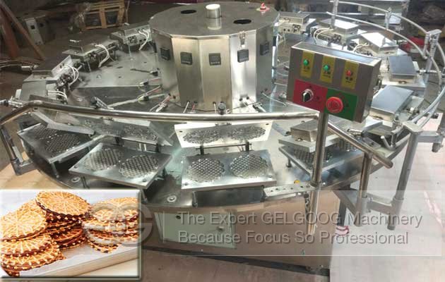 Automatic Pizzelle Cookies Making Machine